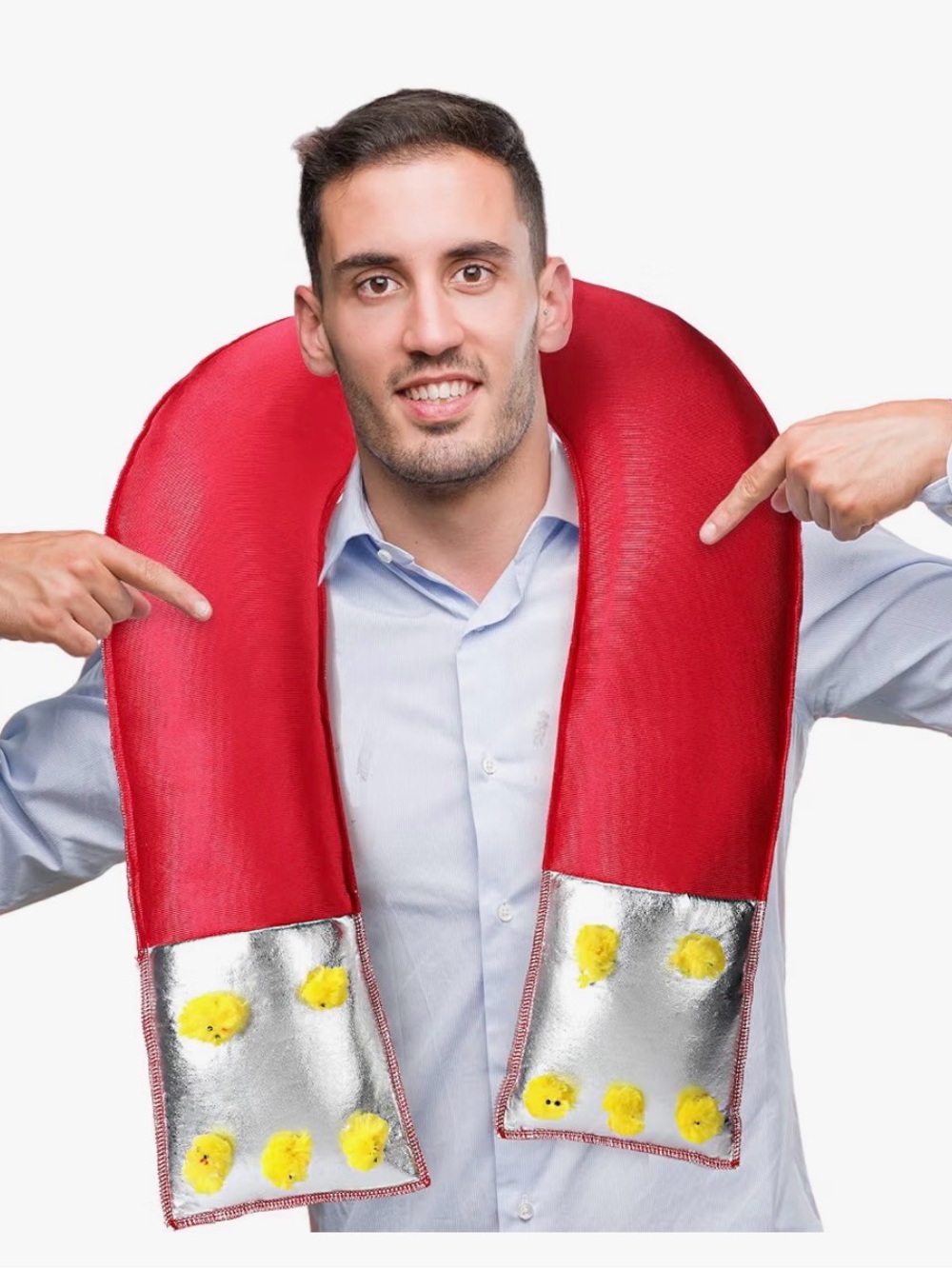 Chick Magnet Costume for Men Magnet Shaped Clothing